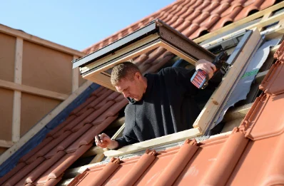 Pose de fenêtres de toit Velux à Bellange